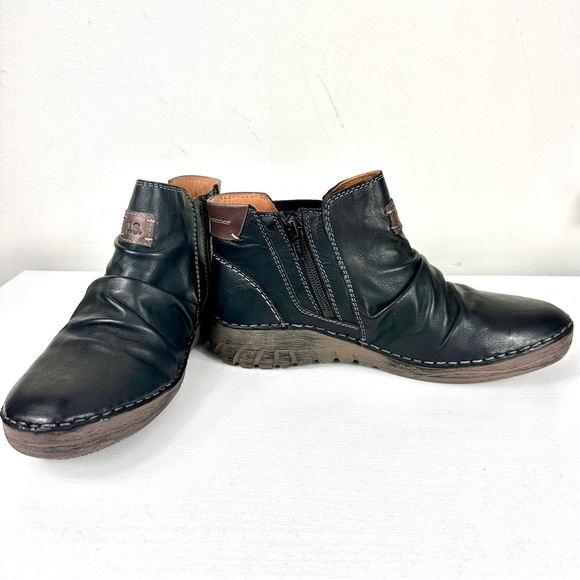 JOSEF SEIBEL Felicia Boot 03 in Black Kombi Size 37 (6-6 1/2) - Picture 6 of 10